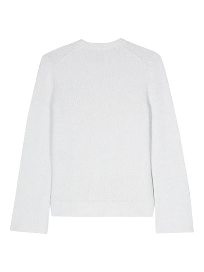 Long-Sleeve Bouclé Jumper