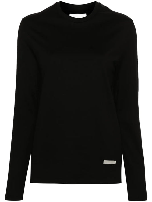 Logo-Plaque Cotton T-Shirt