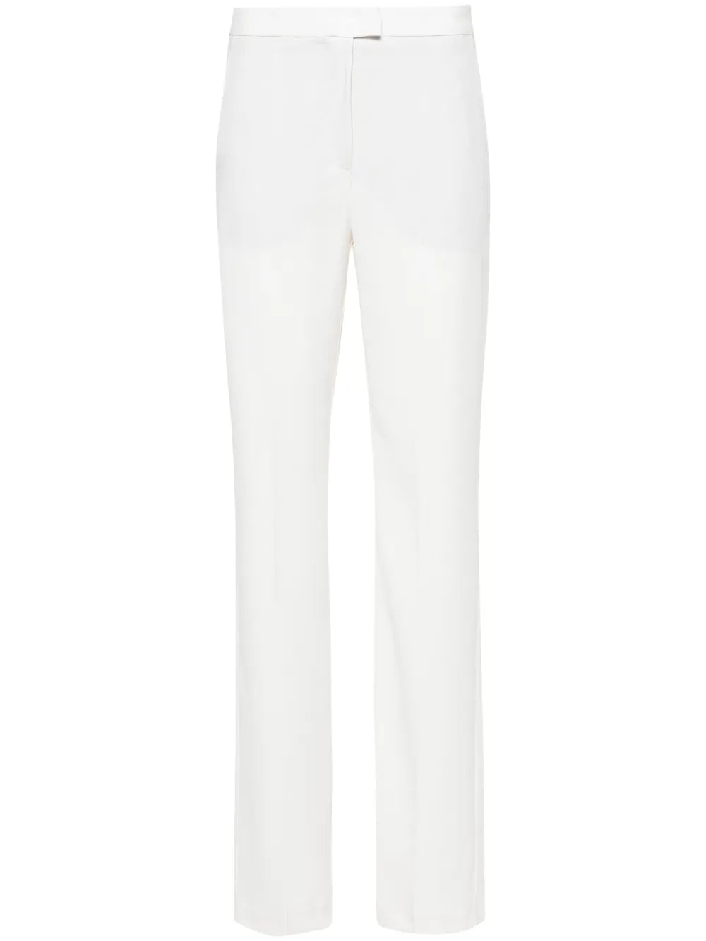 High-Waist Straight-Leg Trousers