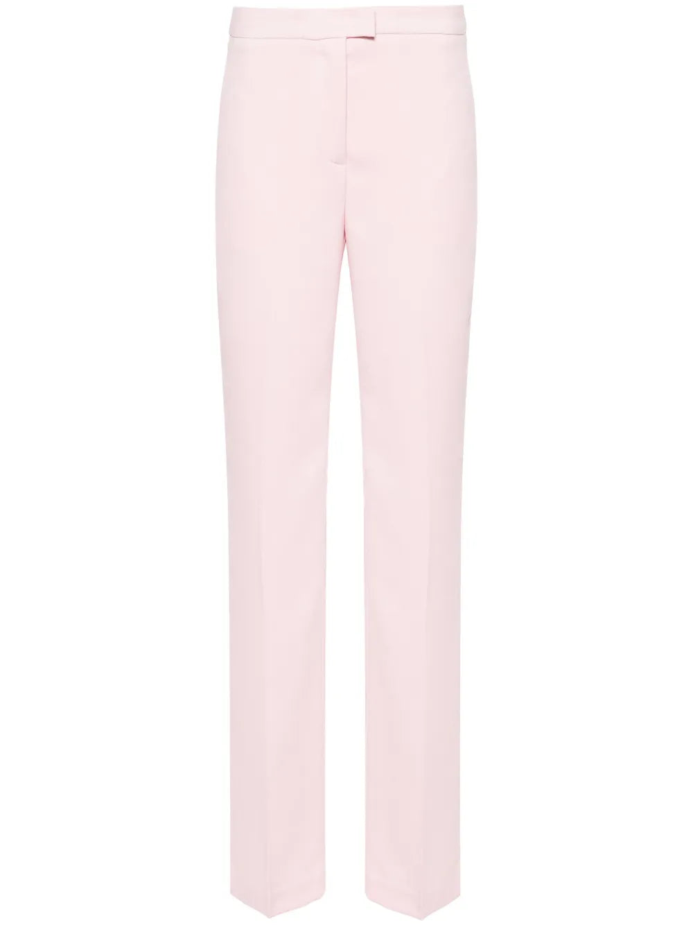 High-Waist Straight-Leg Trousers
