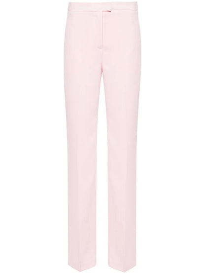 High-Waist Straight-Leg Trousers