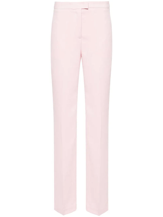 High-Waist Straight-Leg Trousers