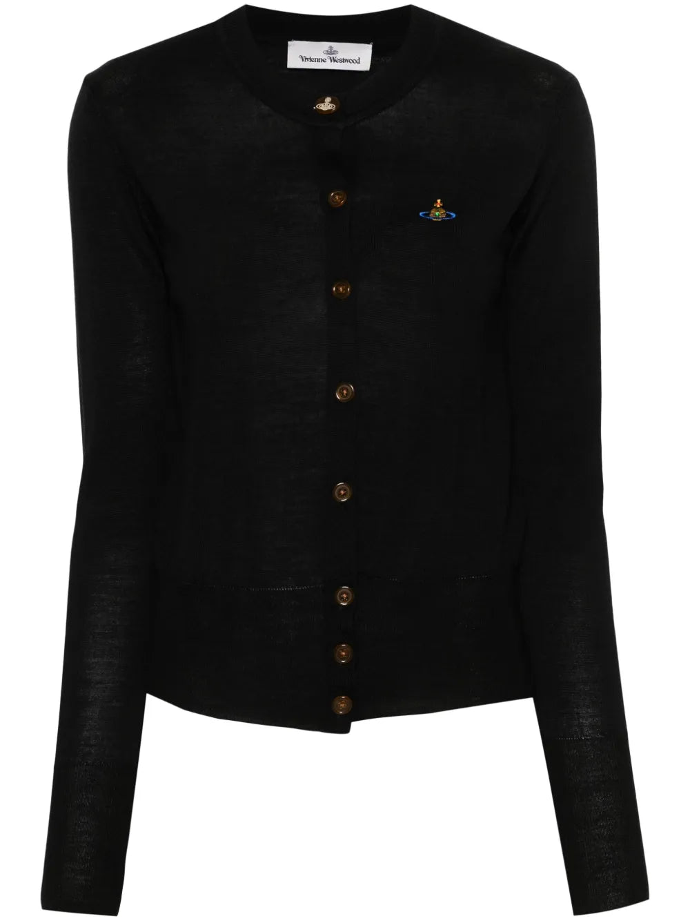 Orb-Embroidered Cardigan