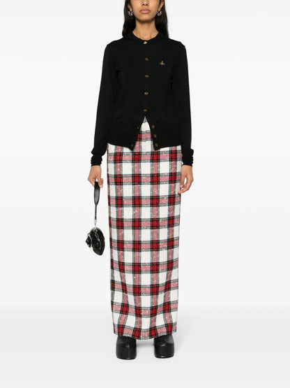 Orb-Embroidered Cardigan