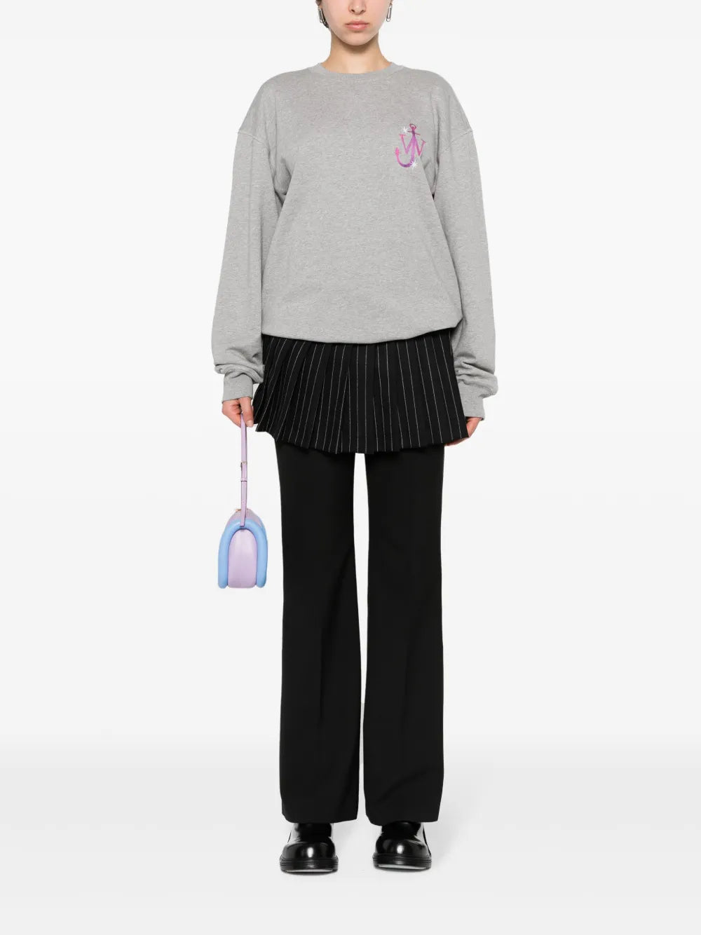 Embroidered-Logo Cotton Sweatshirt