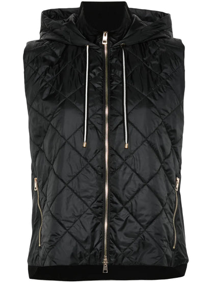 Hooded Quilted Gilet
