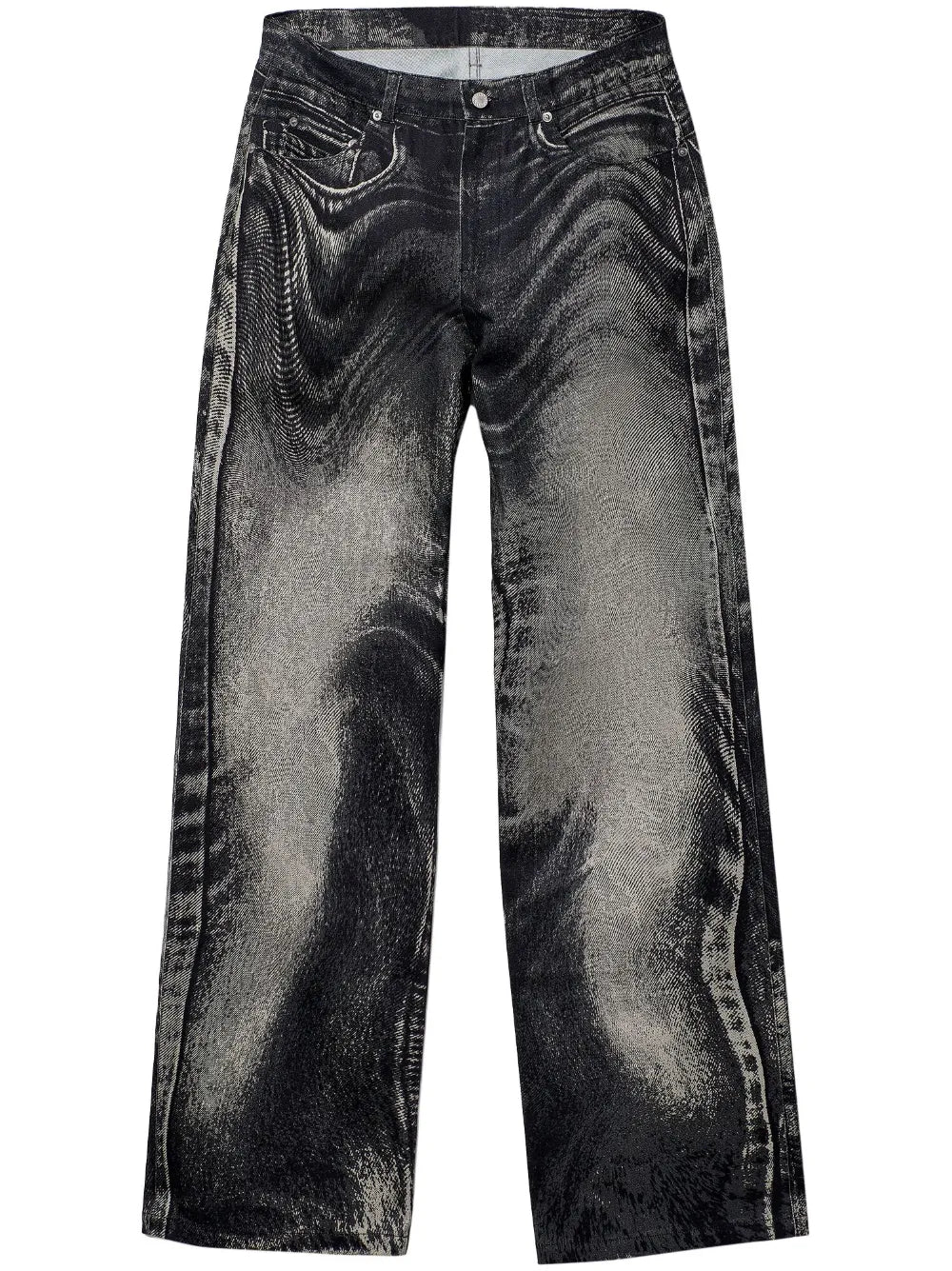 Abstract-Pattern Jeans