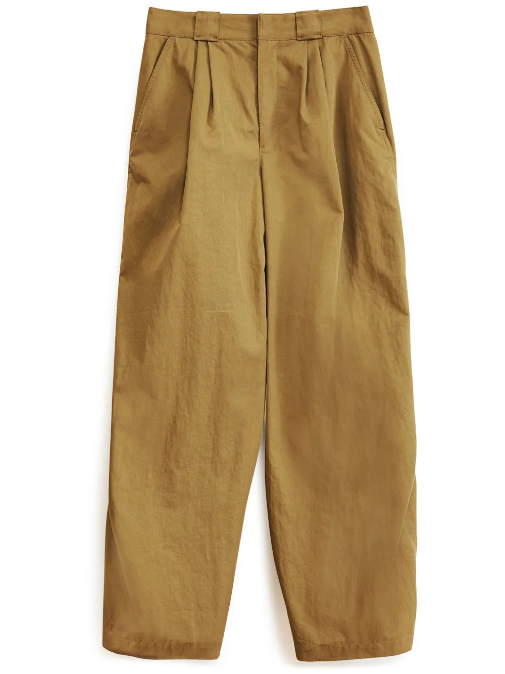 High-Waist Wide-Leg Trousers