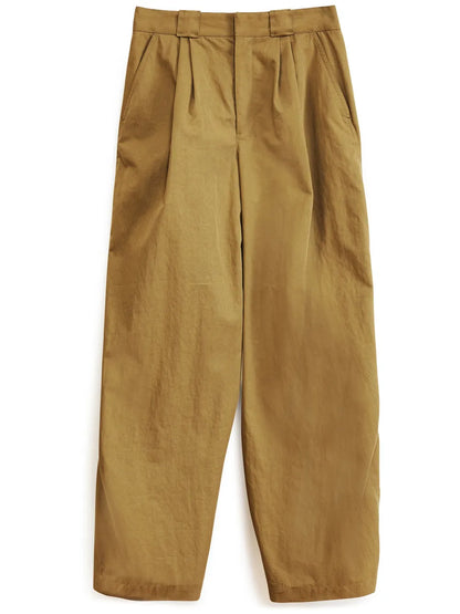 High-Waist Wide-Leg Trousers