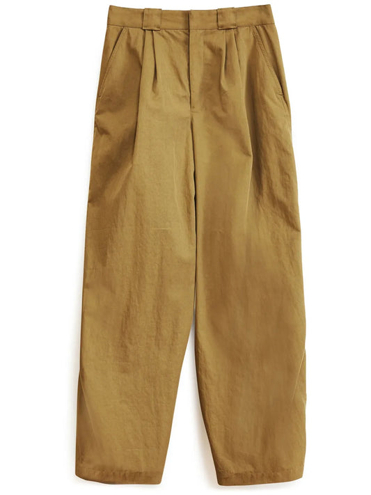 High-Waist Wide-Leg Trousers