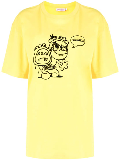 Graphic-Print Cotton T-Shirt