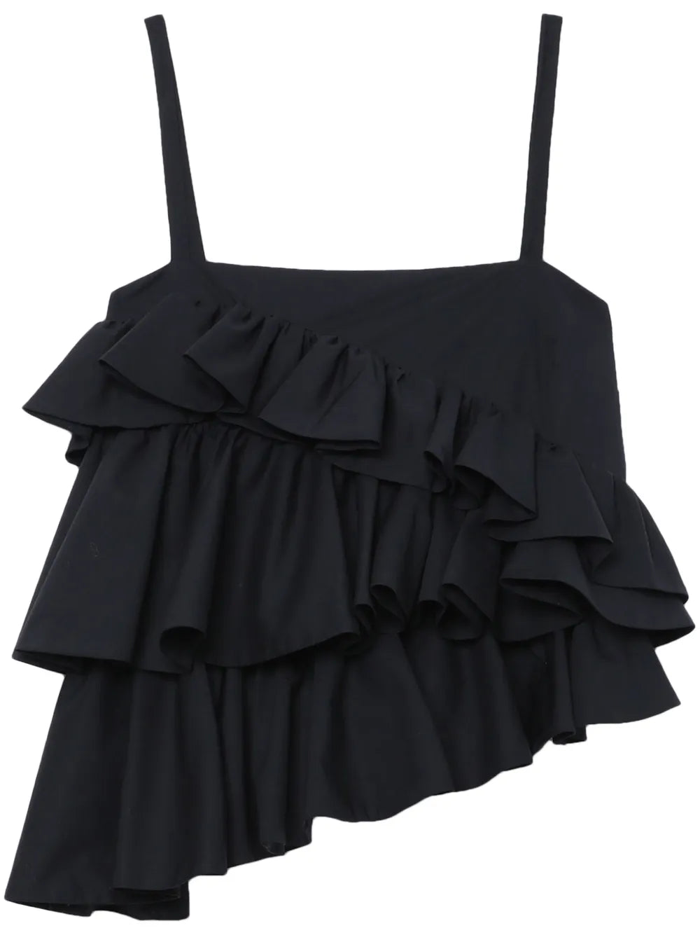 Asymmetric Ruffle Top