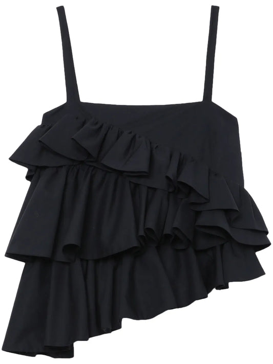 Asymmetric Ruffle Top