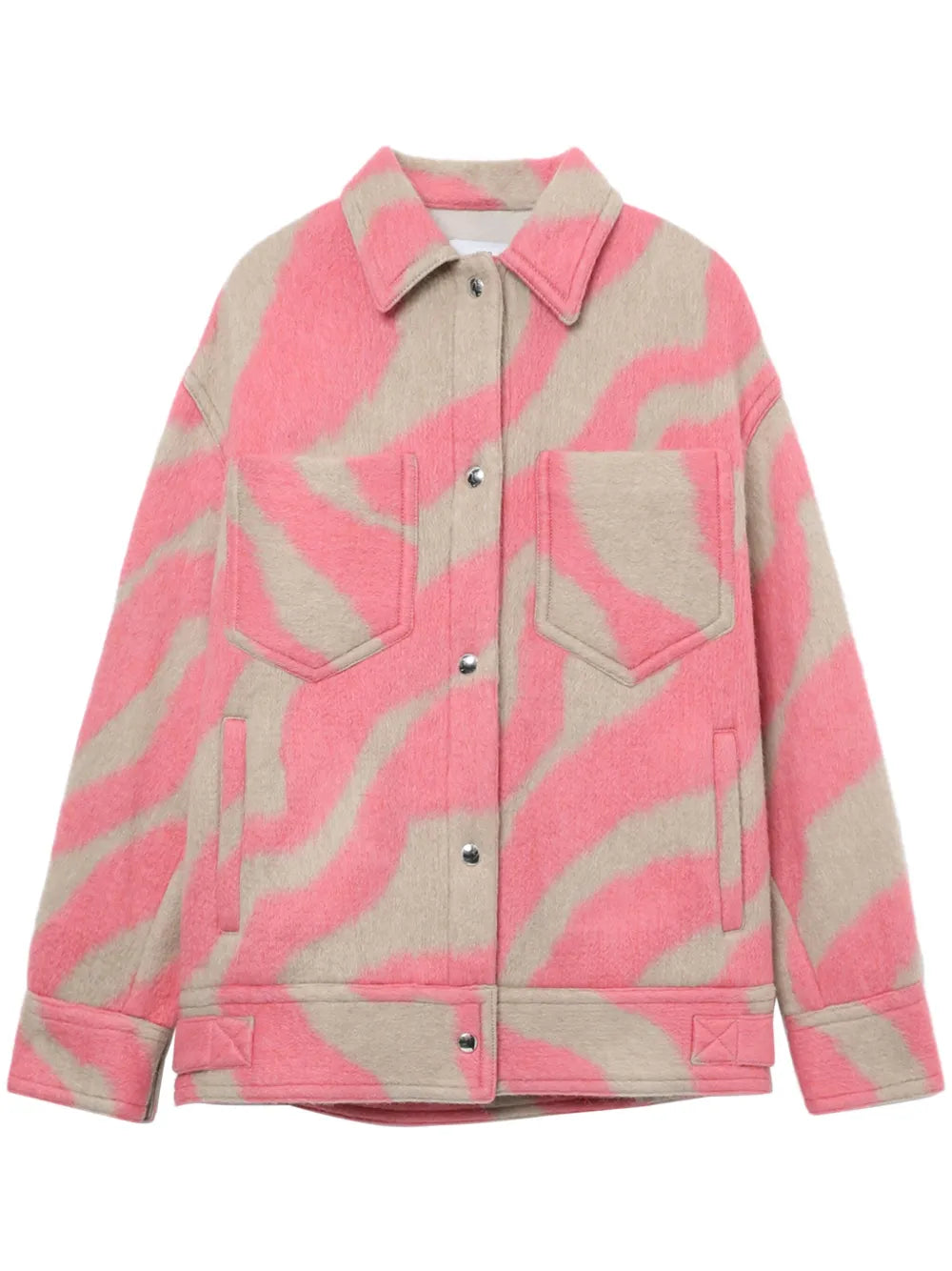 Edwina Zebra-Pattern Jacket