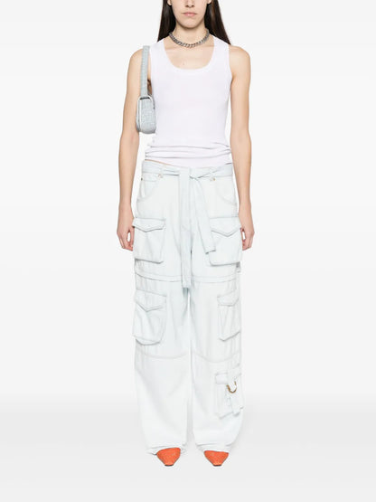Belted Cargo Pants