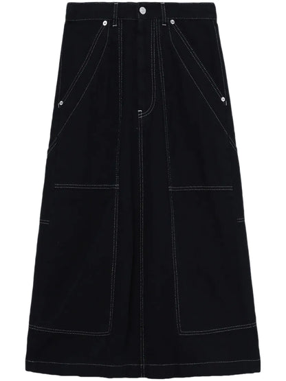 A-Line Denim Skirt