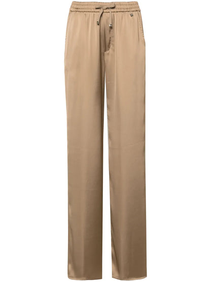 High-Waist Wide-Leg Trousers