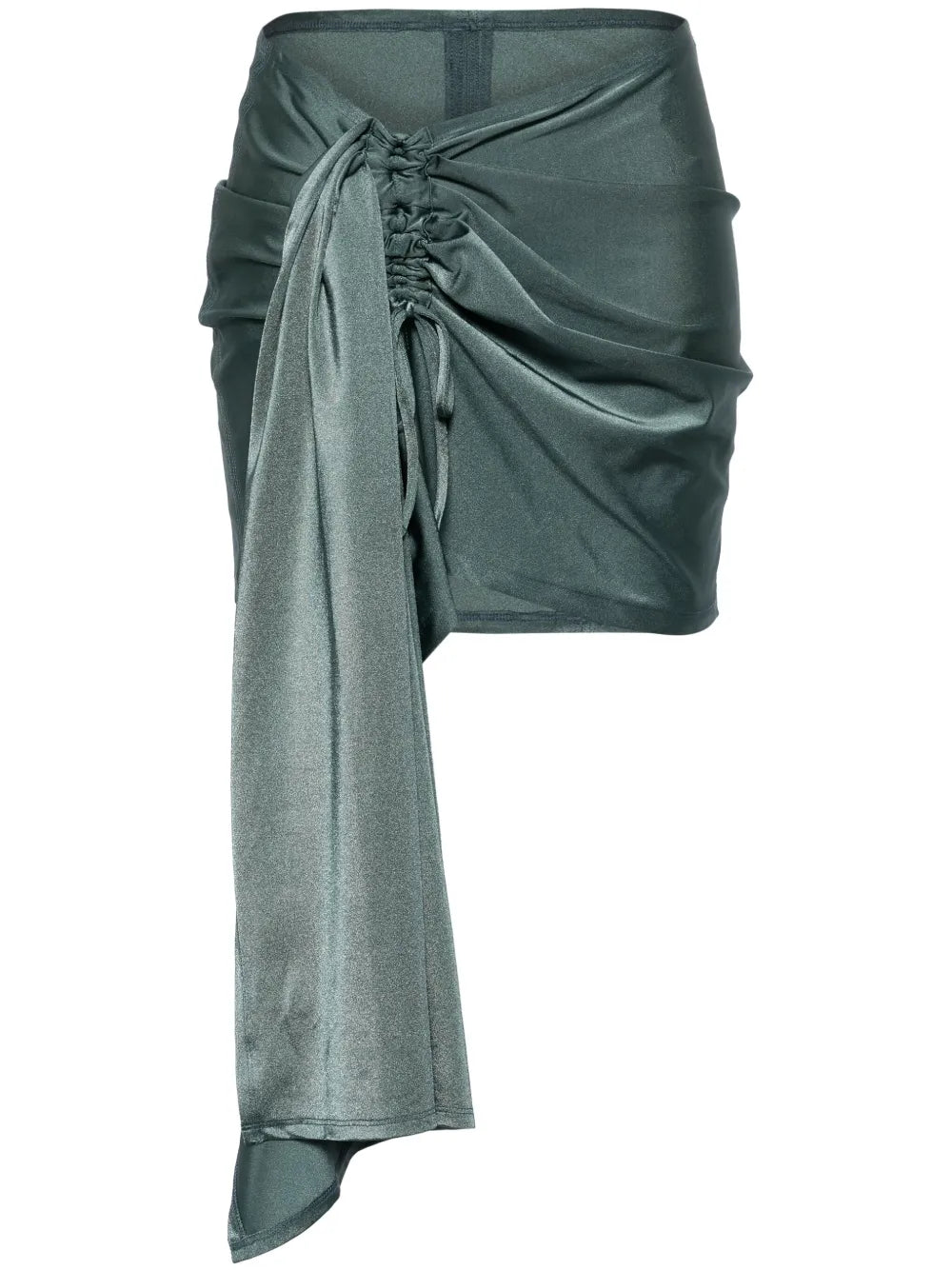Sash-Embellished Mini Skirt