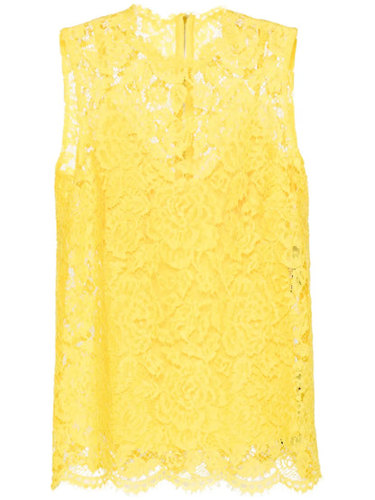 Cordonetto-Lace Top