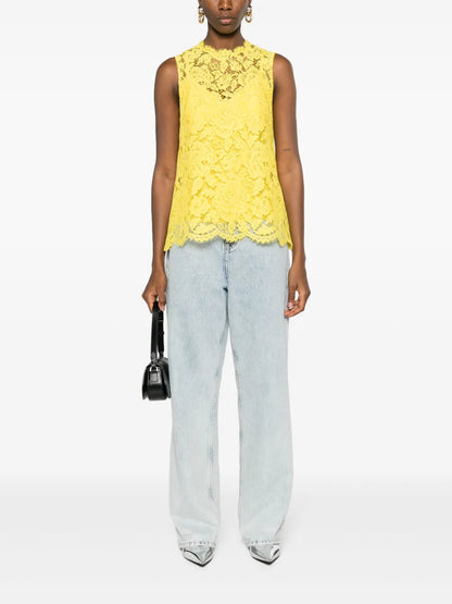 Cordonetto-Lace Top