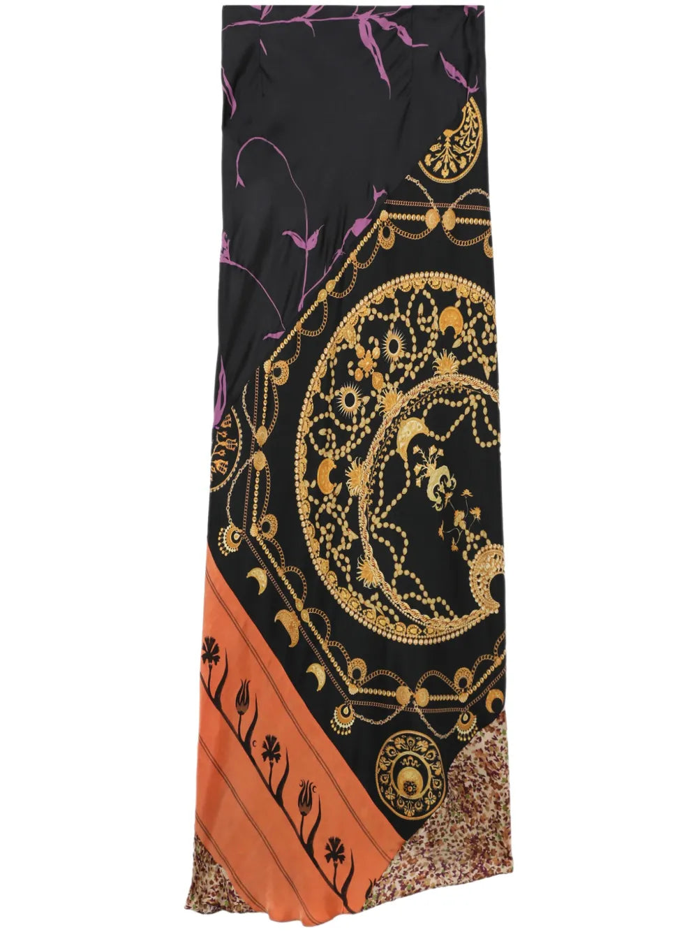 Regenerated Silk Maxi Skirt