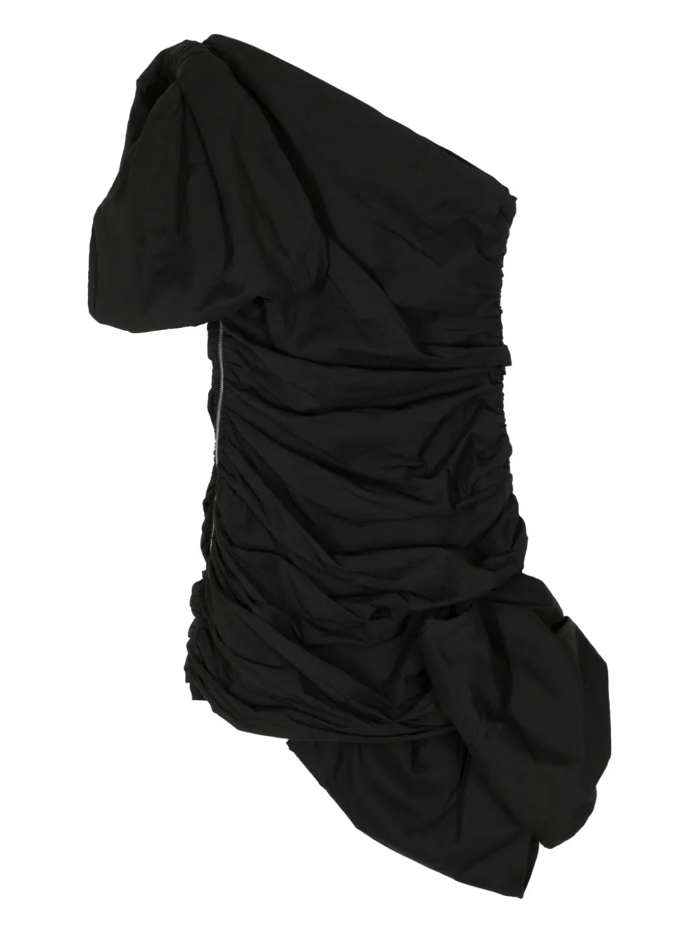 Bow One-Shoulder Minidress