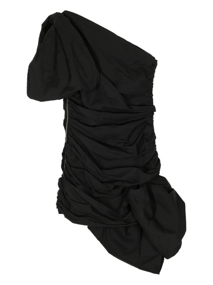 Bow One-Shoulder Minidress