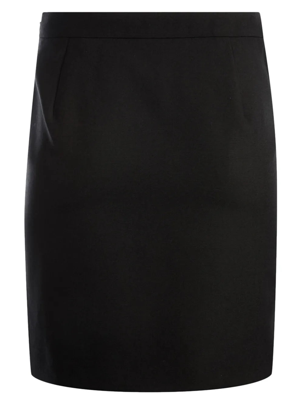 Virgin Wool Pencil Skirt