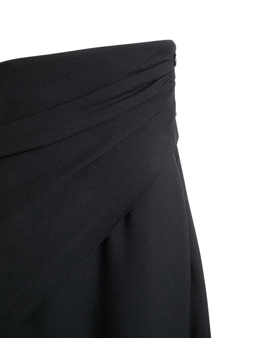 Wrap Asymmetric Midi Skirt