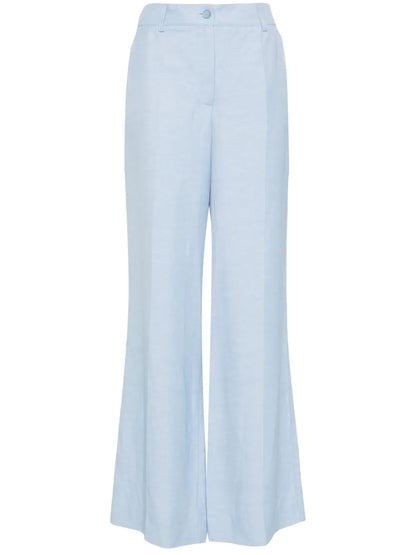 Tailored Wide-Leg Trousers