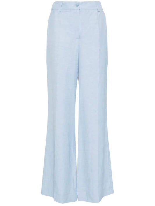 Tailored Wide-Leg Trousers