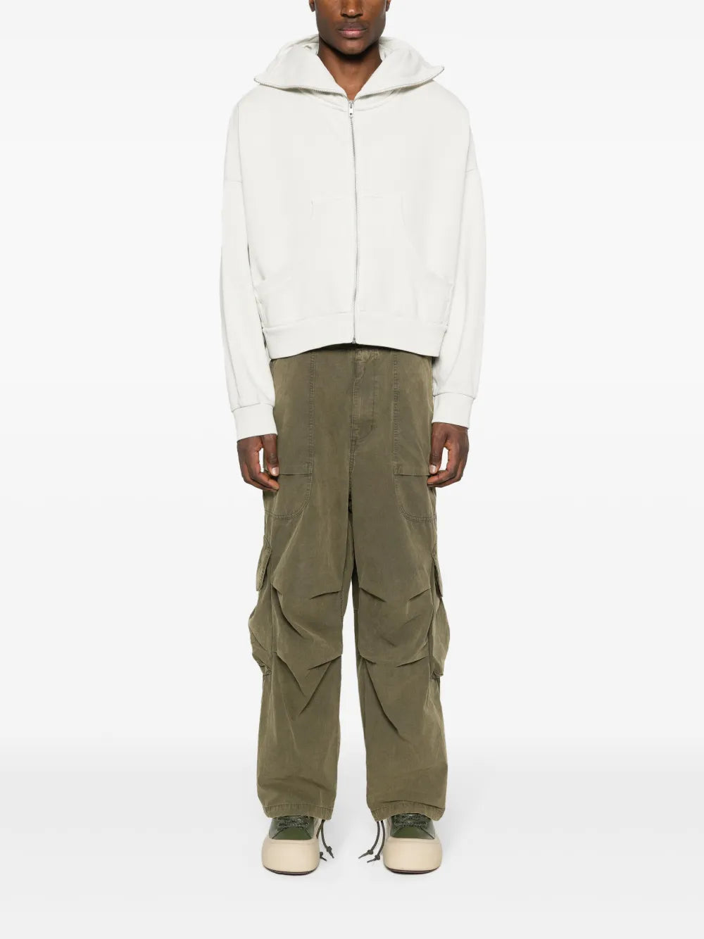 Full Zip Cotton Hoodie
