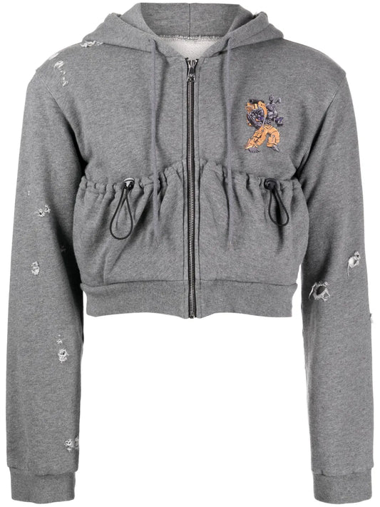 Camping Bunny Pouch-Pocket Hoodie