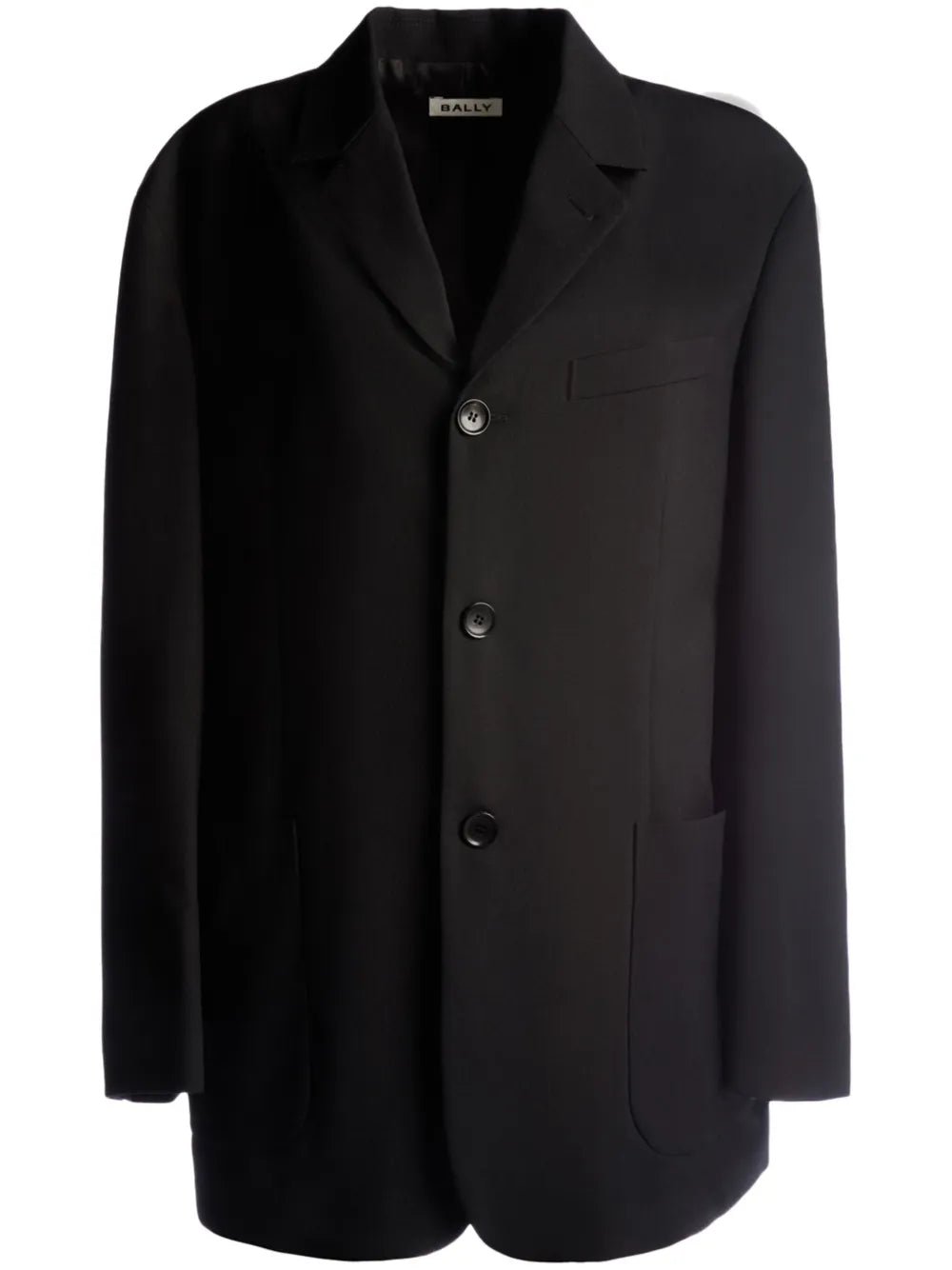 Single-Breasted Virgin-Wool Jacket