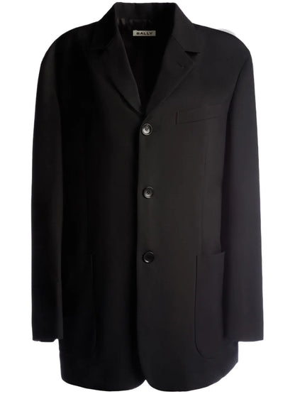 Single-Breasted Virgin-Wool Jacket