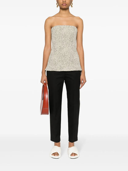 Elasticated-Waistband Trousers