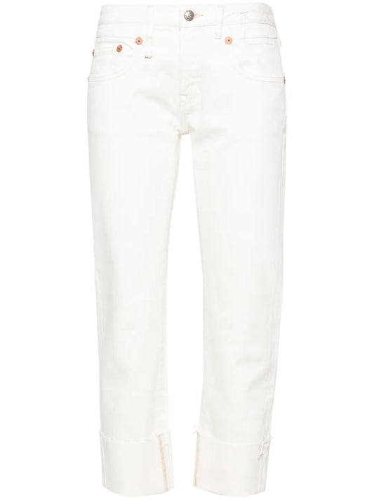 Cuffed Boy Cropped Jeans