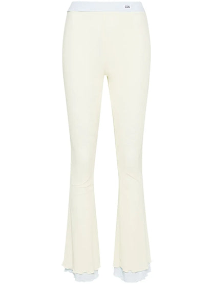 Layered Flared Trousers