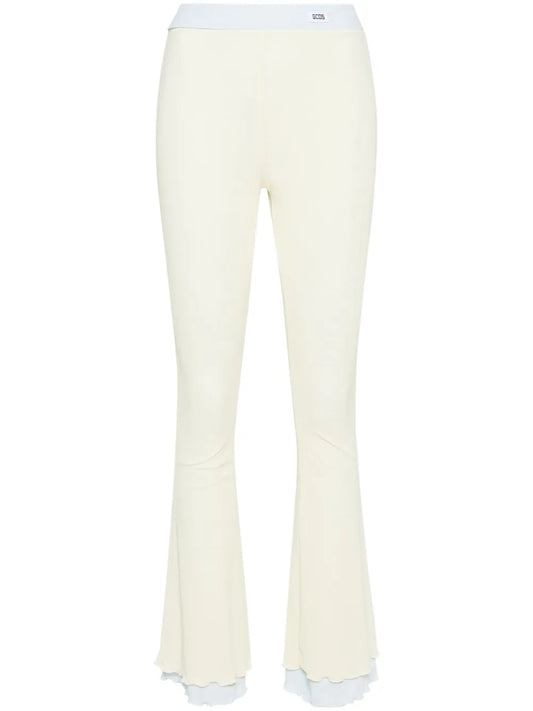 Layered Flared Trousers