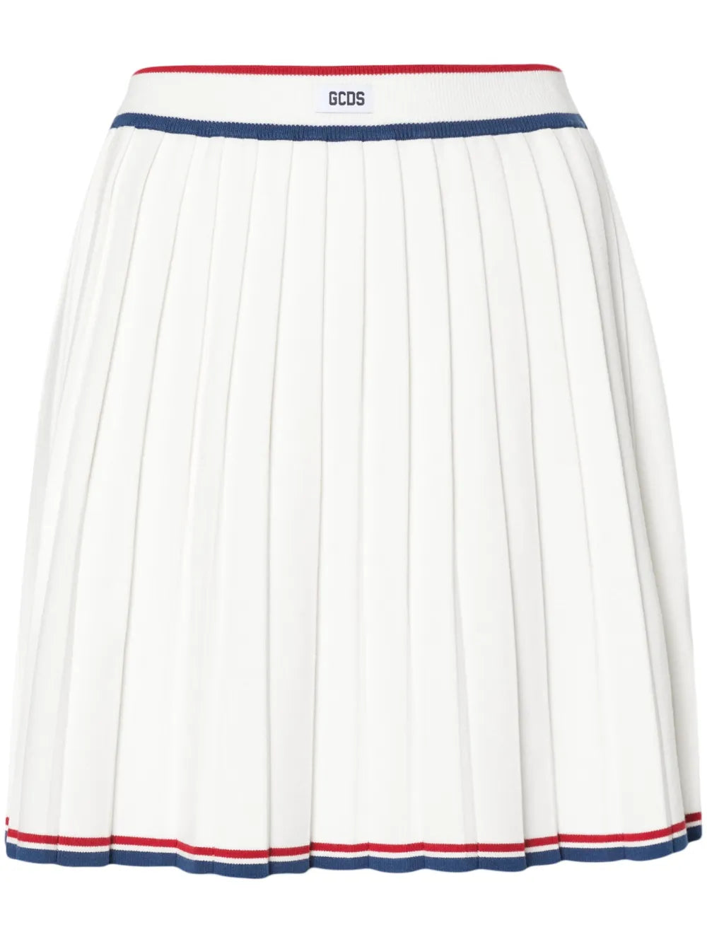 Pleated Knit Skirt