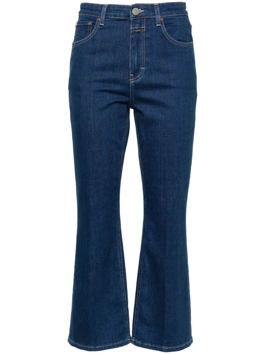 Hi-Sun Mid-Rise Skinny Jeans
