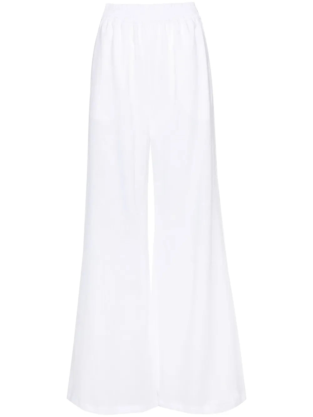 Wide-Leg Linen Trousers
