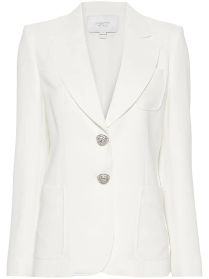 Crystal-Embellished Blazer
