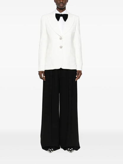 Crystal-Embellished Blazer
