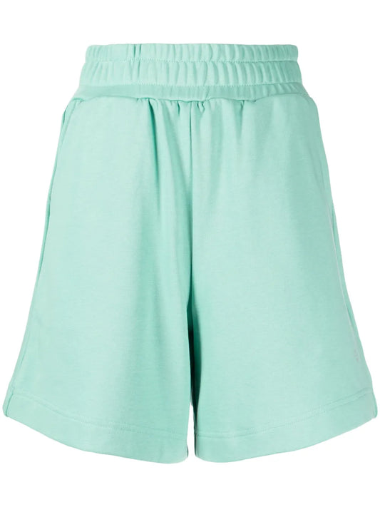 Elasticated Cotton-Blend Track Shorts