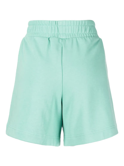 Elasticated Cotton-Blend Track Shorts
