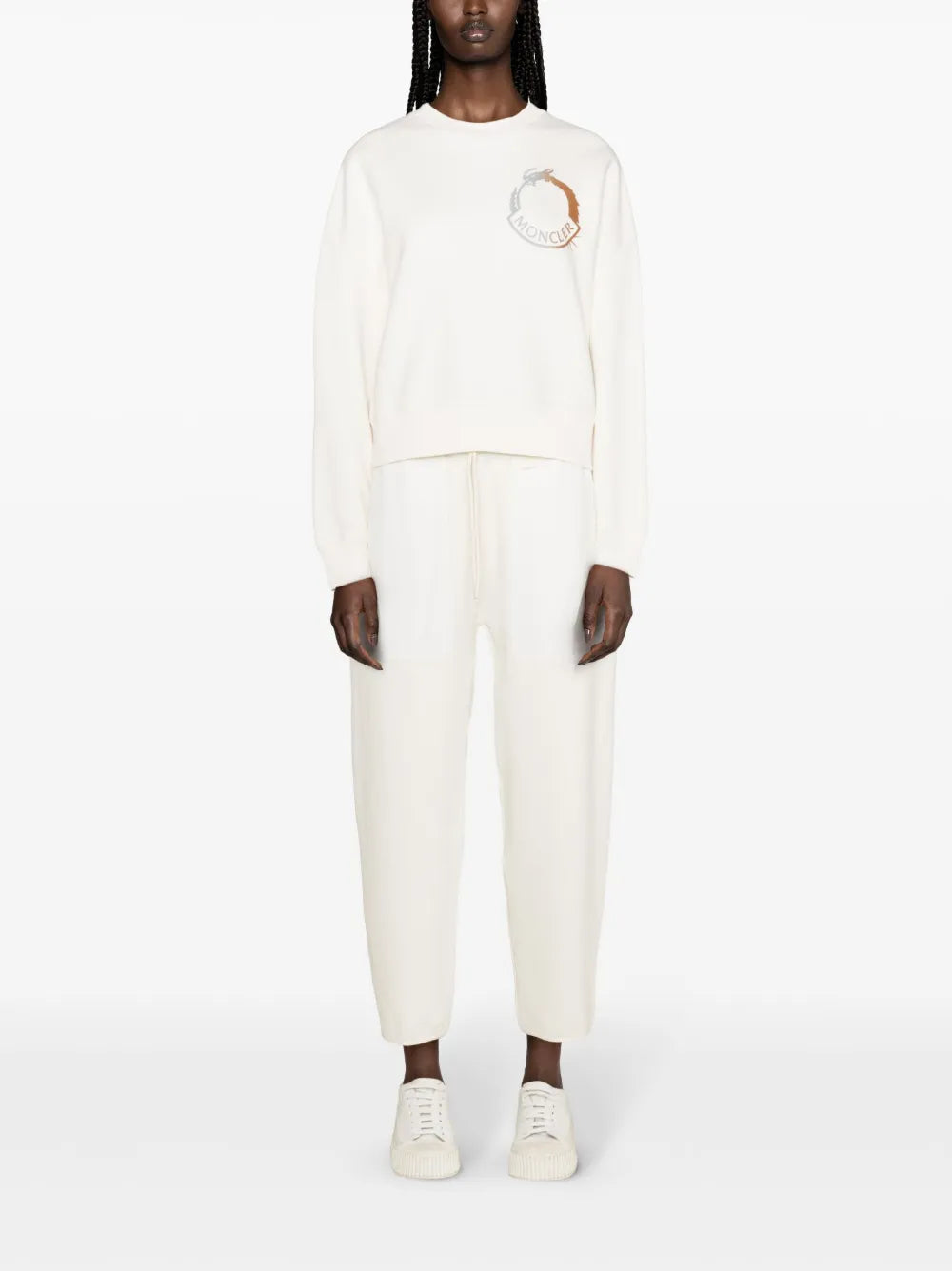 Contrasting-Panels Track Pants