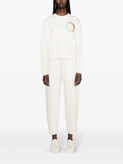 Contrasting-Panels Track Pants