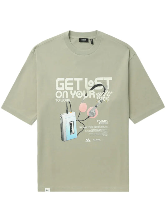 Graphic-Print Cotton T-Shirt