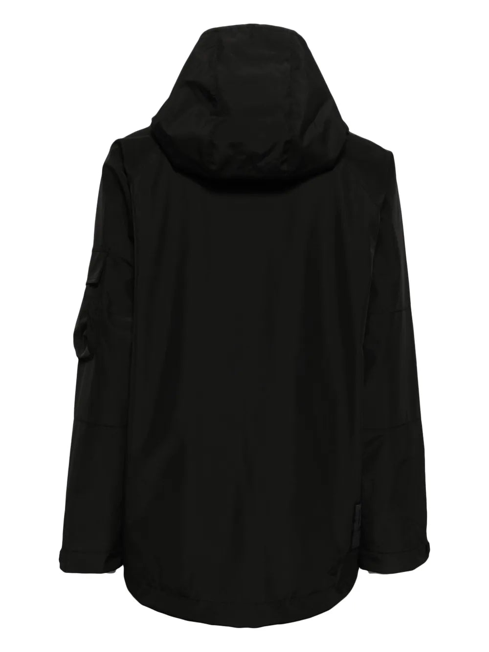 Logo-Appliqué Hooded Jacket